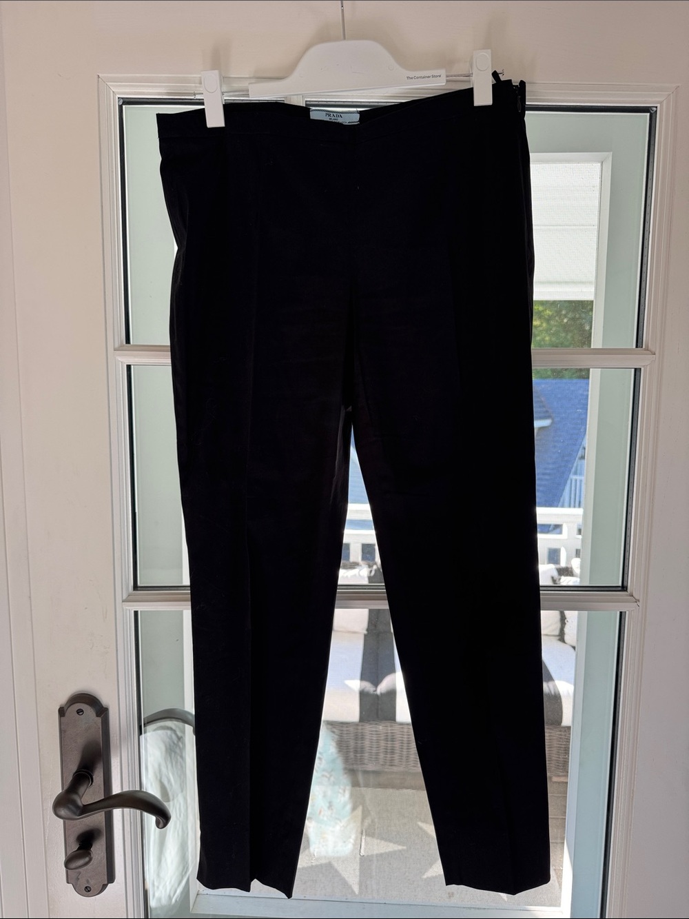 Prada Women’s Black Dress Pants - Classic Tailored Fit